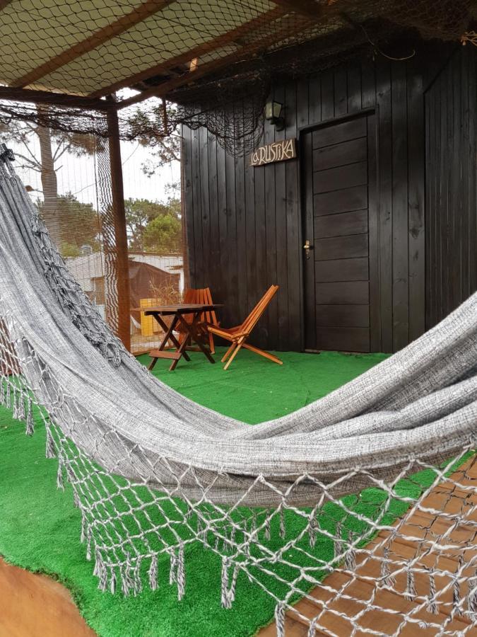 Cabaña La Rustika Punta Del Diablo Bagian luar foto